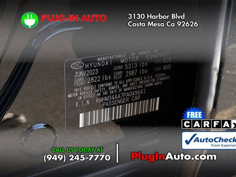 Used 2023 Hyundai Ioniq 6 SEL image 7