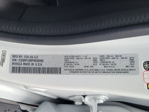 Used 2023 RAM 1500 TRX w/ TRX Level 1 Equipment Group image 19