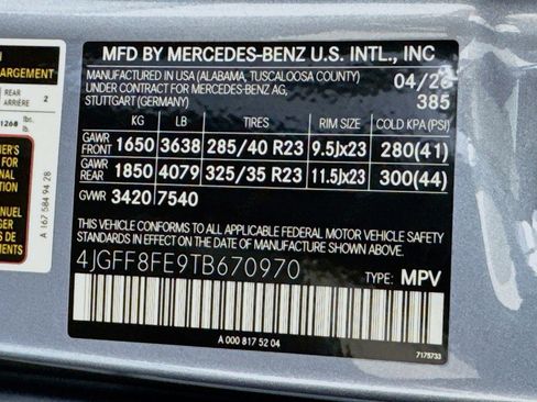 New 2026 Mercedes-Benz GLS 580 4MATIC image 25