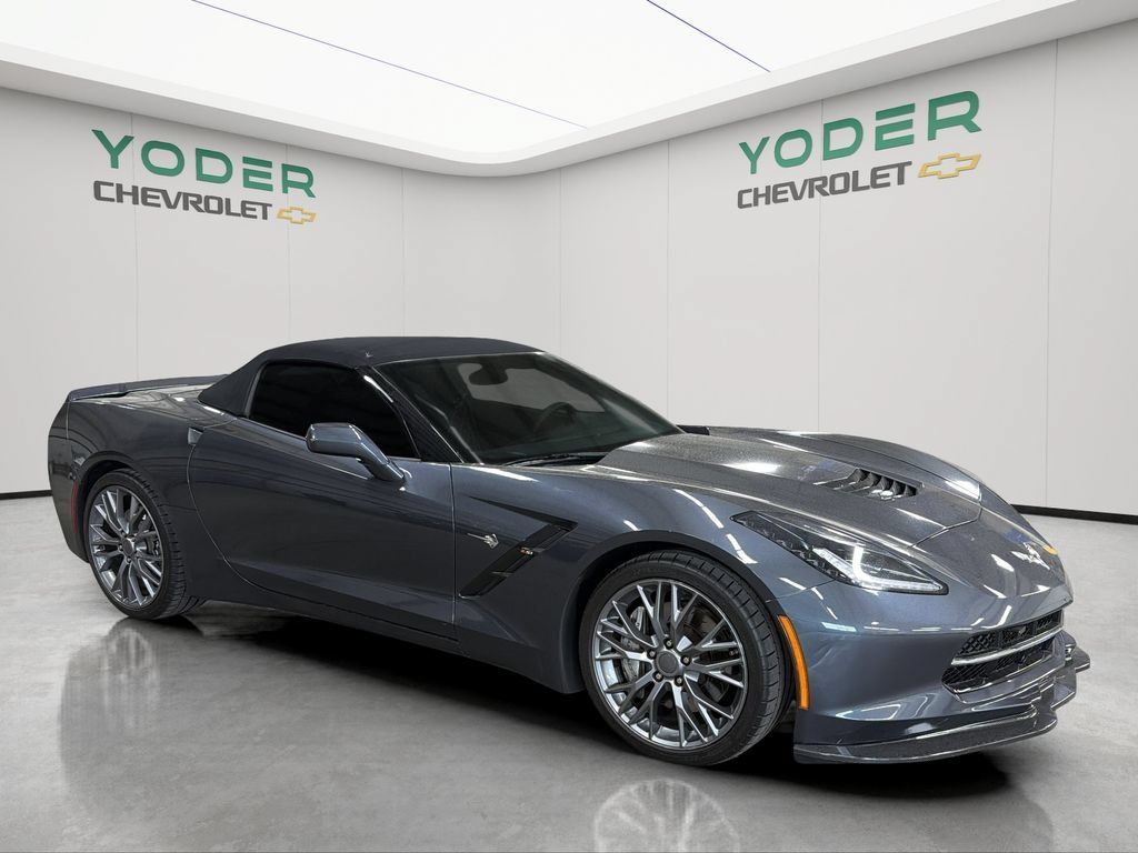 Used 2014 Chevrolet Corvette Stingray Convertible w/ 3LT Preferred Equipment Group RWD image 2