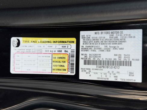 Used 2015 Ford Mustang GT Premium w/ Equipment Group 401A RWD image 50