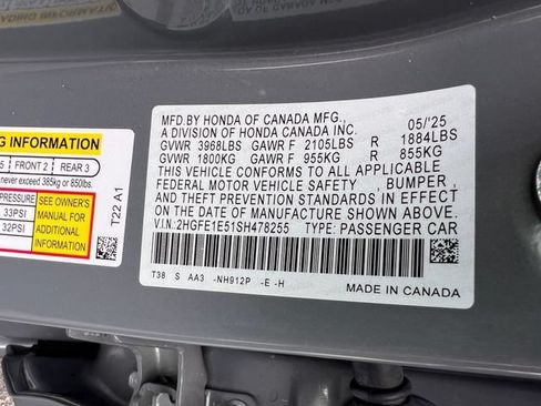 Used 2025 Honda Civic Si image 36