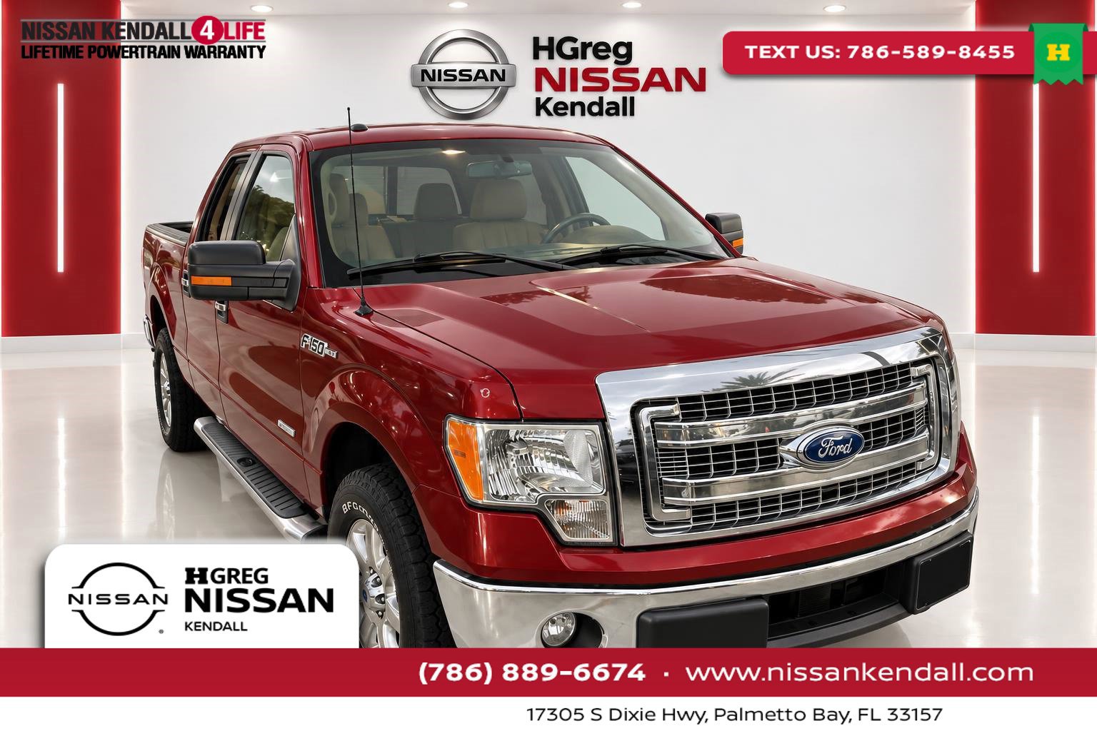 Used 2014 Ford F150 XLT w/ Equipment Group 302A Luxury AWD/4WD image 1