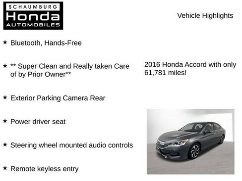 Used 2016 Honda Accord EX image 7