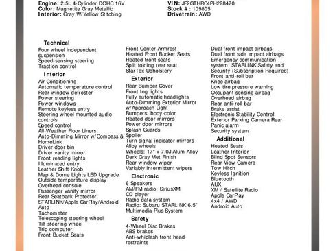 Used 2023 Subaru Crosstrek 2.5i Sport image 34