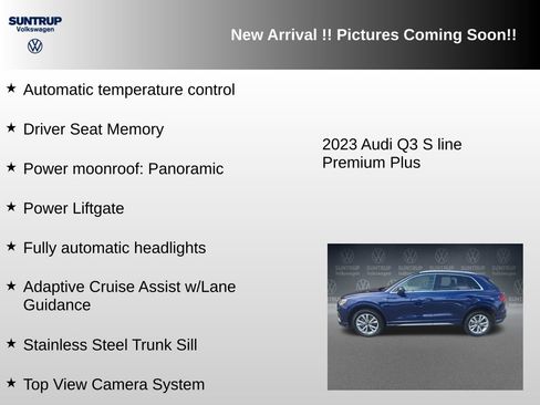 Used 2023 Audi Q3 2.0T Premium Plus w/ Premium Plus Package AWD/4WD image 11
