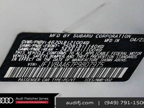 Used 2023 Subaru WRX image 24