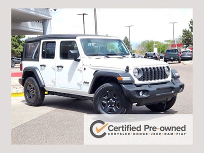 Certified 2025 Jeep Wrangler Unlimited Sport