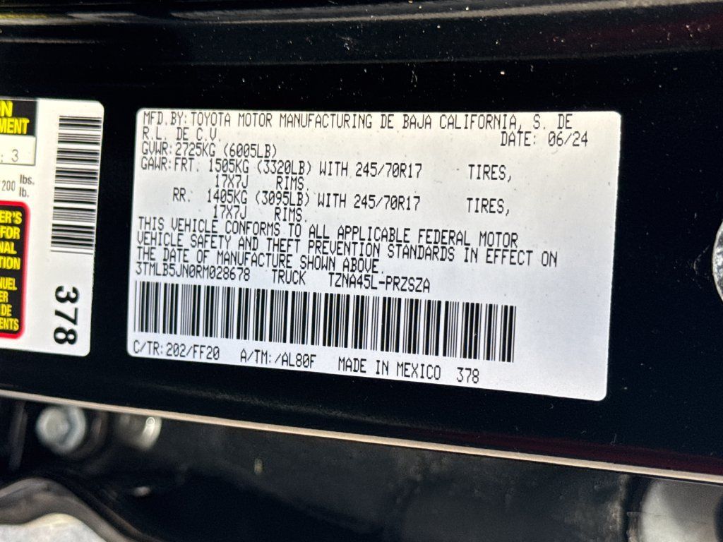 Used 2024 Toyota Tacoma SR5 AWD/4WD image 47