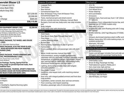 Used 2004 Chevrolet Blazer LS w/ Preferred Equipment Group