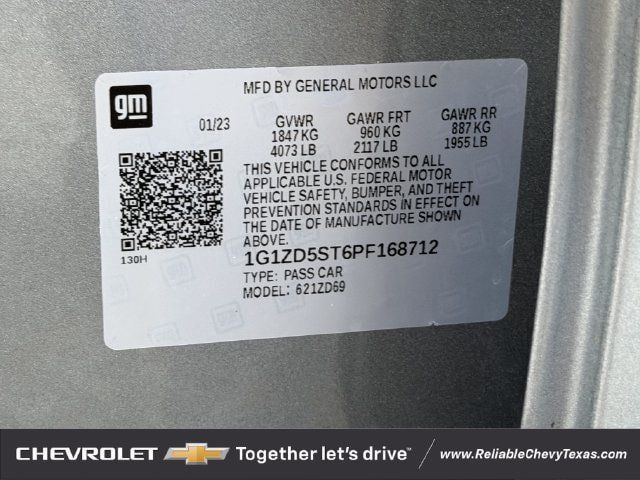 Used 2023 Chevrolet Malibu LT FWD image 34