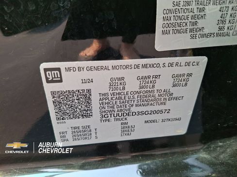 Certified 2025 GMC Sierra 1500 SLT AWD/4WD image 28