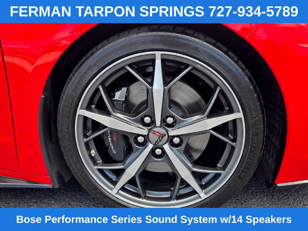 Certified 2020 Chevrolet Corvette Stingray Premium Cpe w/ 3LT Preferred Equipment Group RWD image 12