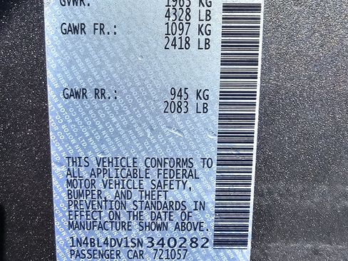 Used 2025 Nissan Altima 2.5 SV FWD image 22