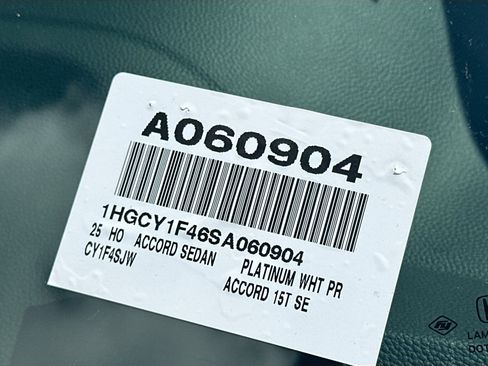 New 2025 Honda Accord SE image 26