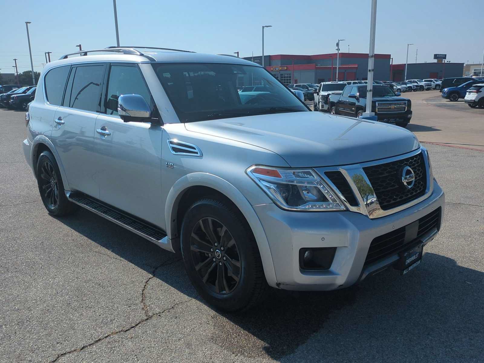 Used 2020 Nissan Armada Platinum w/ Cargo Package RWD image 2