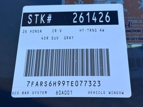 New 2026 Honda CR-V Sport Touring image 21