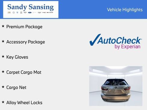 Used 2021 Lexus RX 350 FWD w/ Premium Package image 7