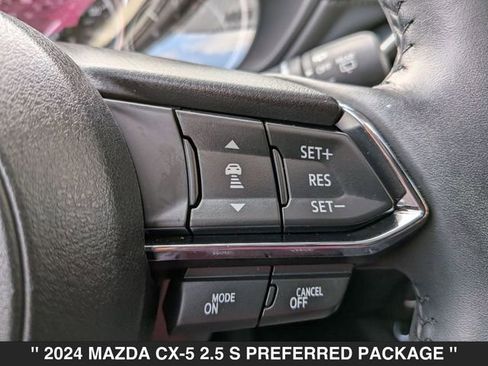Certified 2024 MAZDA CX-5 AWD 2.5 S w/ Preferred Package image 20