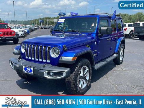 Used 2020 Jeep Wrangler Unlimited Sahara AWD/4WD image 1
