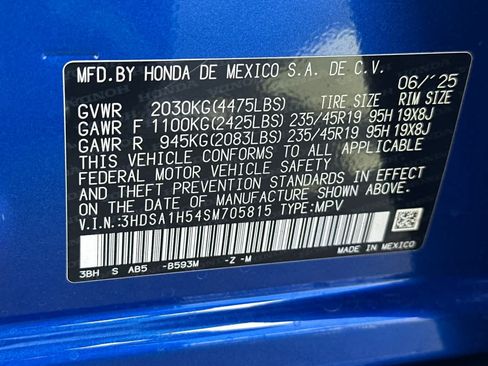 New 2025 Acura ADX A-Spec FWD image 24