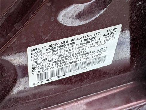Used 2010 Honda Ridgeline RTL image 15