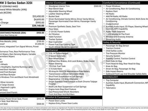 Used 2017 BMW 320i Sedan image 6