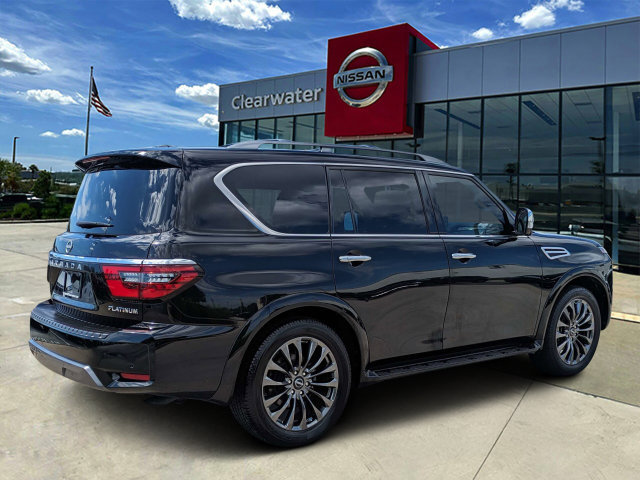 Used 2023 Nissan Armada Platinum w/ Captain's Chairs Package RWD image 4