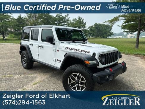 Used 2024 Jeep Wrangler Unlimited Rubicon AWD/4WD image 1