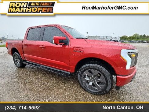 Used 2023 Ford F150 Lightning Lariat AWD/4WD image 1