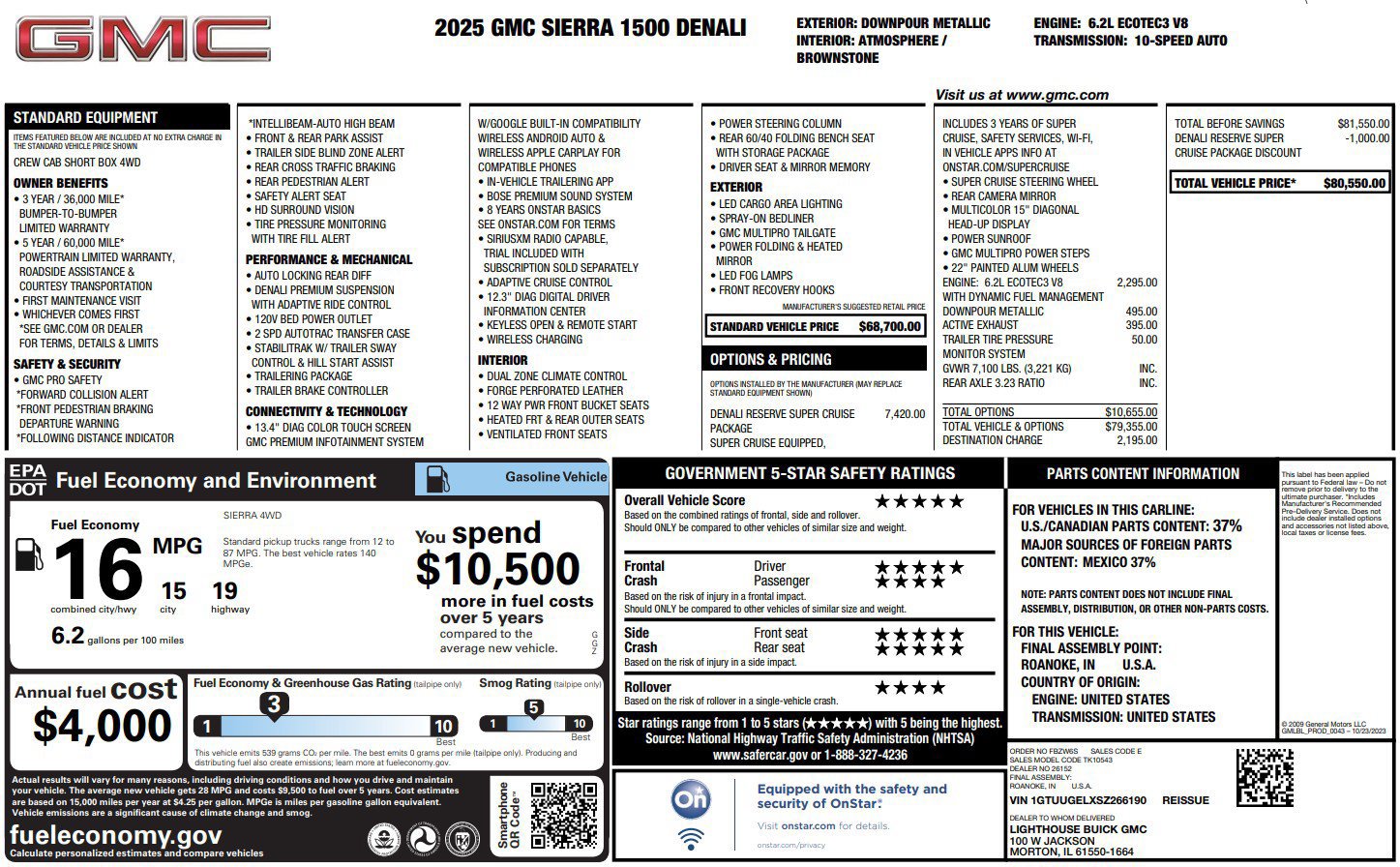 Used 2025 GMC Sierra 1500 Denali AWD/4WD image 38