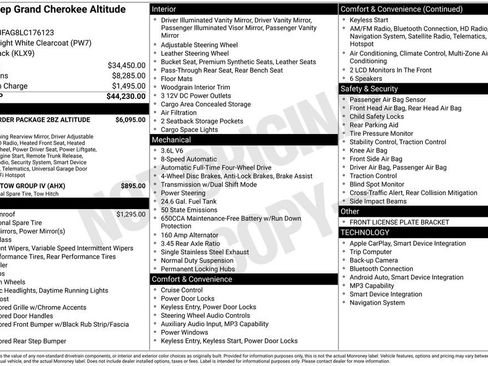 Used 2020 Jeep Grand Cherokee Altitude image 16