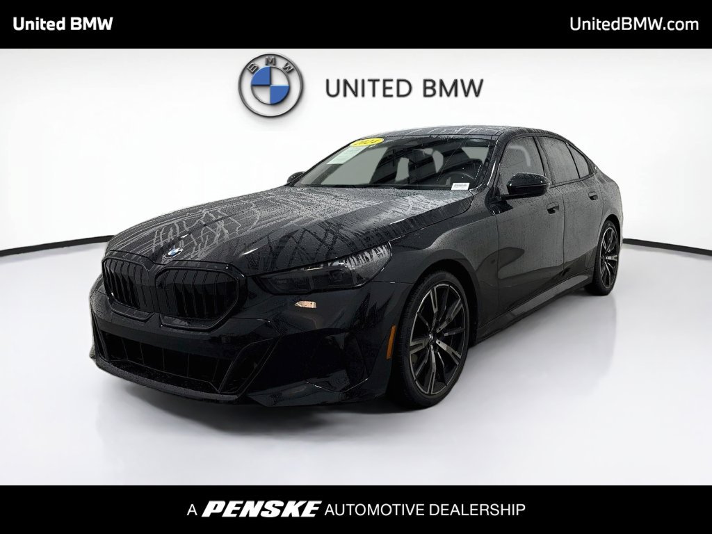 Certified 2024 BMW 530i w/ M Sport Package RWD image 1