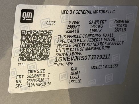 New 2026 Chevrolet Traverse Z71 w/ Enhanced Driving Package image 24