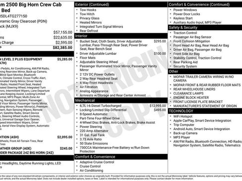 New 2026 RAM 2500 Big Horn AWD/4WD image 4