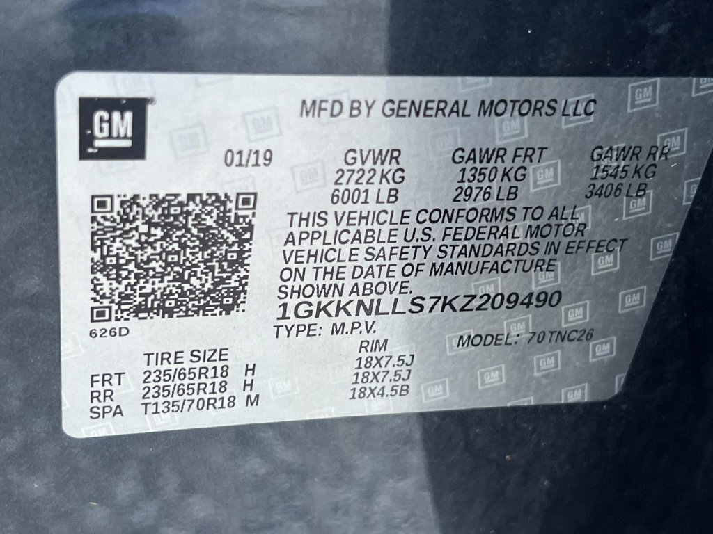 Used 2019 GMC Acadia SLE w/ Driver Alert Package I FWD image 17
