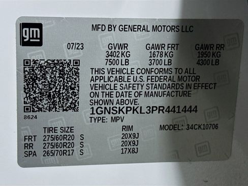 Used 2023 Chevrolet Tahoe Z71 w/ Z71 Off-Road Package image 33