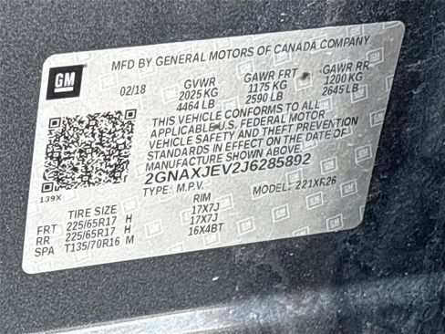 Used 2018 Chevrolet Equinox LT image 31