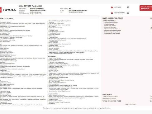 Used 2024 Toyota Tundra SR5 image 4