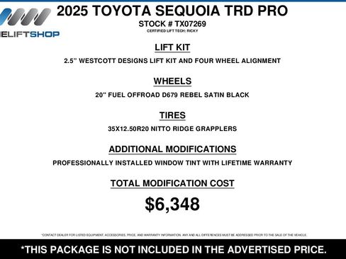 Used 2025 Toyota Sequoia TRD Pro image 2