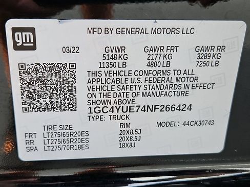 Certified 2022 Chevrolet Silverado 3500 LTZ w/ LTZ Plus Package AWD/4WD image 38