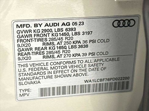 Certified 2023 Audi Q7 2.0T Premium Plus w/ Premium Plus Package AWD/4WD image 32