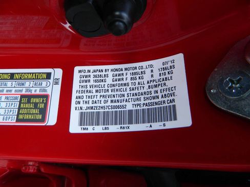 Used 2012 Honda Insight LX image 25