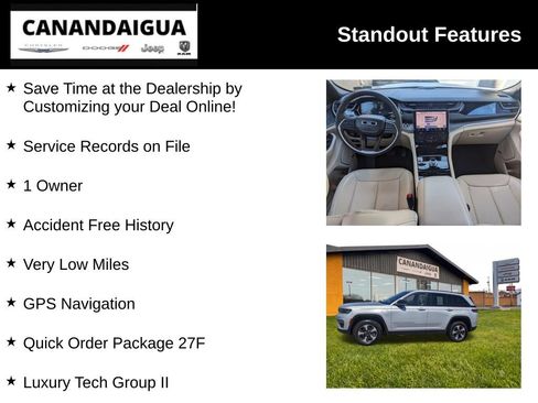 Used 2022 Jeep Grand Cherokee Limited 4xe w/ Luxury Tech Group II AWD/4WD image 8