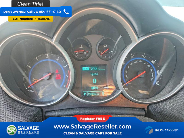 Used 2016 Chevrolet Cruze LT FWD image 12