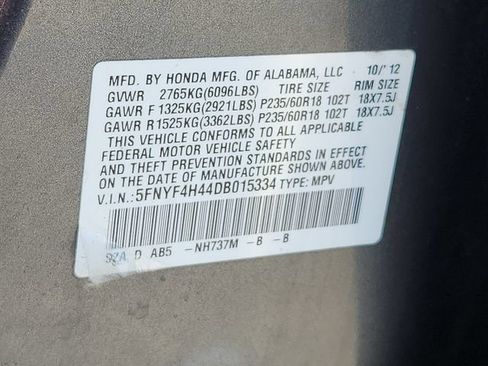 Used 2013 Honda Pilot EX image 27