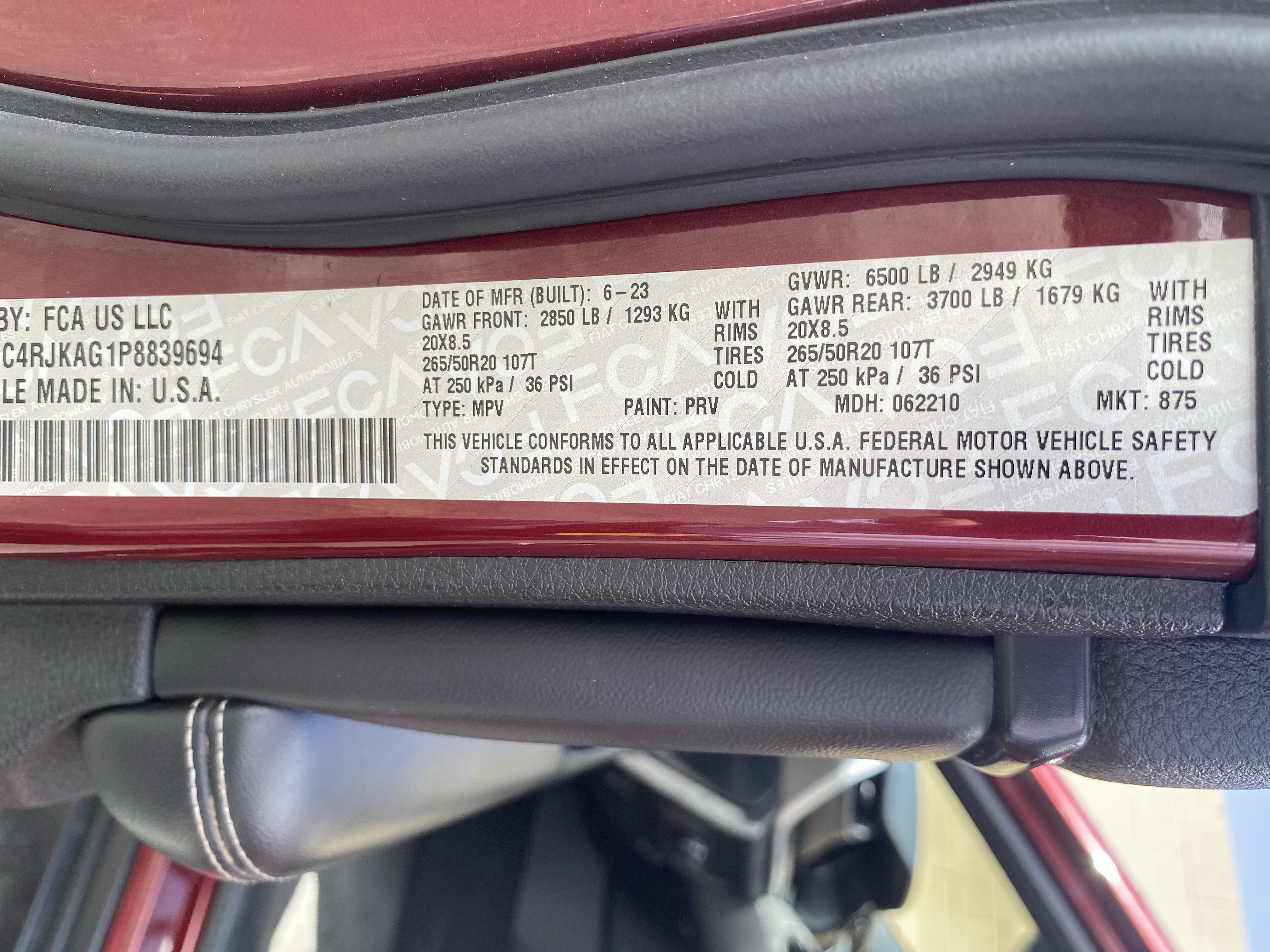 Used 2023 Jeep Grand Cherokee L Laredo AWD/4WD image 24