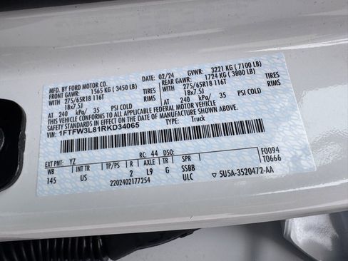 Certified 2024 Ford F150 XLT w/ Equipment Group 302A MID image 29