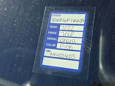 Used 2022 Jeep Wrangler Unlimited Sahara 4xe w/ Cold Weather Group image 11