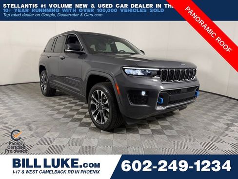 Used 2022 Jeep Grand Cherokee Overland w/ Advanced Protech Group III AWD/4WD image 1